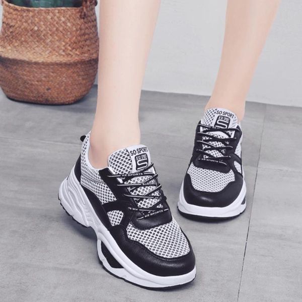 

dress shoes 2021 spring show personality women's students versatile comfortable & breathable casual korean version women, Black