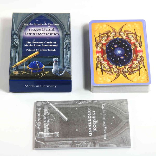 

the fortune of marie- anne lenormand tarot deck leisure party table game prophecy oracles cards with guide book