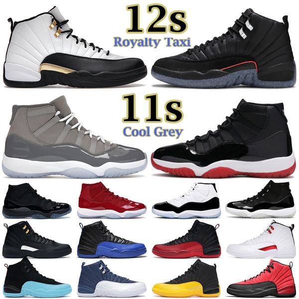 

men women basketball shoes 12s 12 royalty utility grind university gold 11s cool grey bred concord legend blue bright citrus 11 low