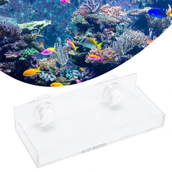 

acrylic water plant landscaping breeding holder with suction cup for aquarium fish tank decorations