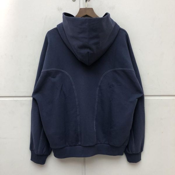 

men's hoodies & sweatshirts heavy fabric hoodie men women quality patchwork oversized pullovers, Black