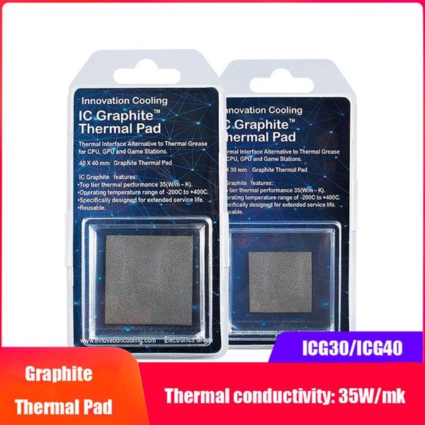 

fans & coolings qnplum graphite thermal pad conductivity 35w/ suitable for cpu/gpu graphics motherboard