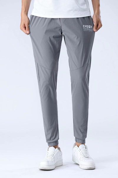 

men's jogging pants with pockets legged gym fitness leisure fashion tights basketball running, Black;blue