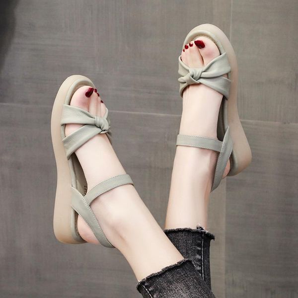 

sandals 2021 summer women shoes for flat comfortable, Black