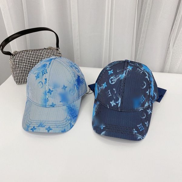 

2021 mens designer caps light blue letter printed beach men snapbacks hip hop summer women baseball cap unisex, Blue;gray