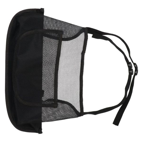 

car organizer black net pockets seat back handbag holder storage pouch