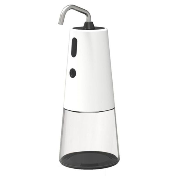 

automatic foaming soap dispenser, pressless infrared rechargeable dispenser for bathroom kitchen office (white) liquid