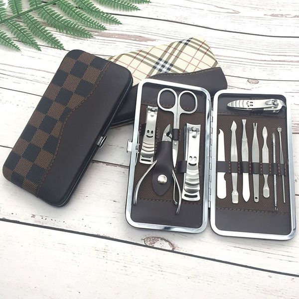 

beauty 12 piece manicure tool set activity stainless steel creative gift