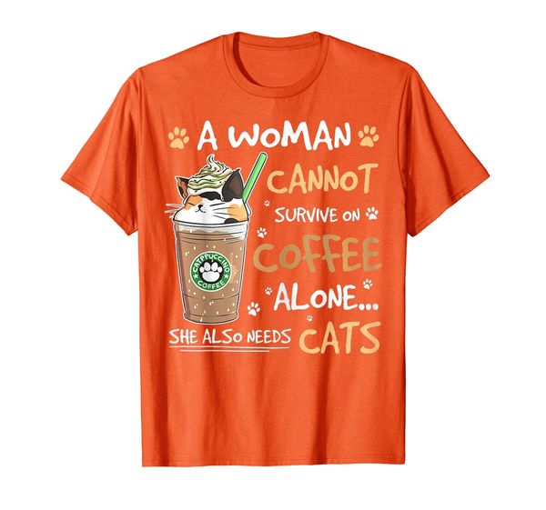

Womens A Woman Cannot Survive on Wine Coffee T-Shirt, Mainly pictures