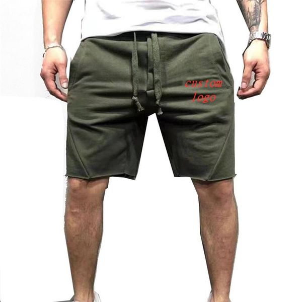 

men's shorts 2021 custom logo summer menswear solid color thin sport jogging outdoor fashion optional multi-color, White;black