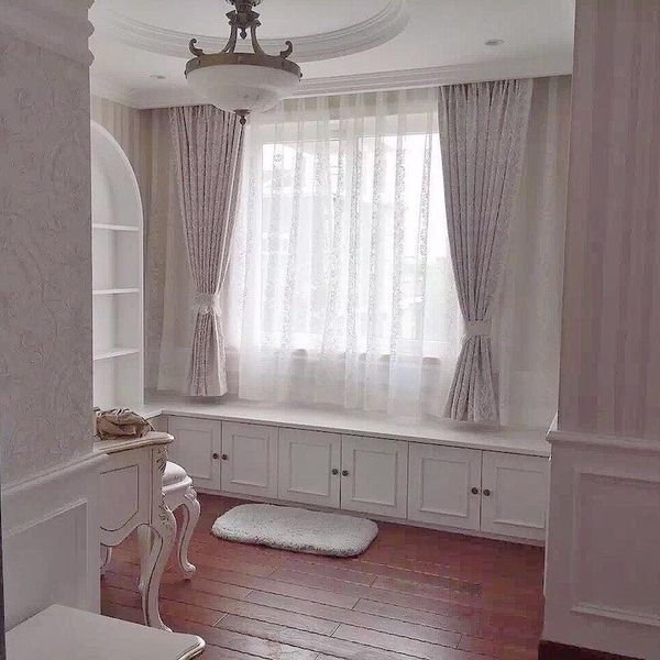 

curtain & drapes nordic modern minimalist style striped chenille jacquard curtains living room upscale bedroom