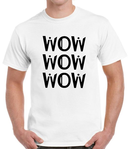 

wow t-shirt day 2020 trending shirt usa size, White;black