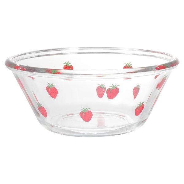 

bowls 1pc household ice cream dessert bowl glass oats fruit (transparent)