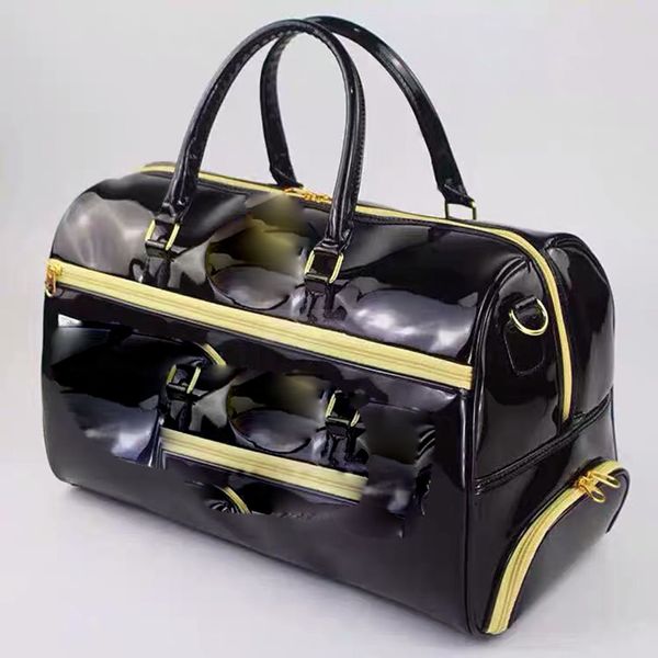 Novos Homens PU Couro À Prova D 'Água Rabbit Golf Club Consignment Storage Lanuine R Bolsa De Golfe Estilo Masculino Highend Personalizado Marca De Golfe