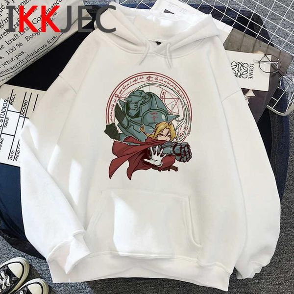 

men's hoodies & sweatshirts death note seven deadly sins fullmetal alchemist male printed korea ulzzang men hoody clothing, Black