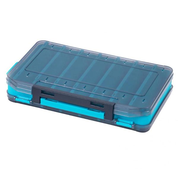

fishing accessories box 14 compartments bait lure hook storage double sided organizer waterproof case container carp fish tackle