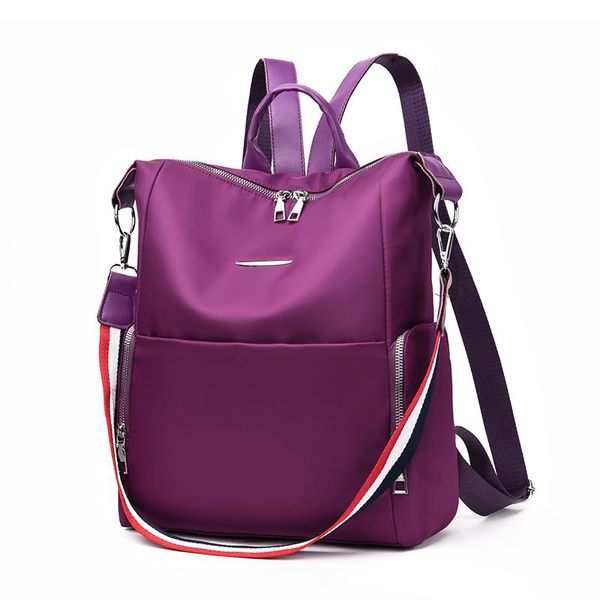 

outdoor bags backpack quality solid color harajuku style ladies travel street fashion casual student bag