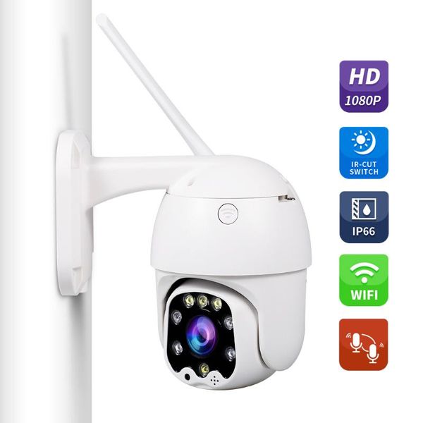 

wifi ip camera security home surveillance night vision two-way audio motion detection functions pan/tilt/zoom cam cameras