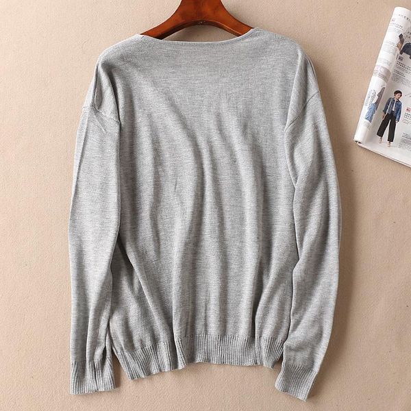 

women's sweaters thin embroidery floral pullovers 2021 spring autumn fashion knitting pull femme sweet jumper, White;black