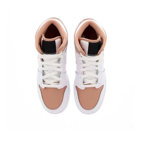 

jumpman women's basketball shoes 1 s white/rose gold outdoor sportswwdnn5m6