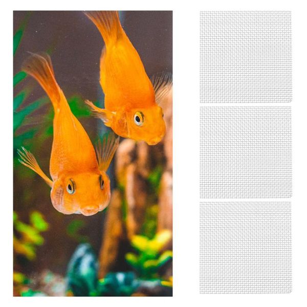 

10pcs decorative aquatic moss mesh net living plant carpet silver decorations