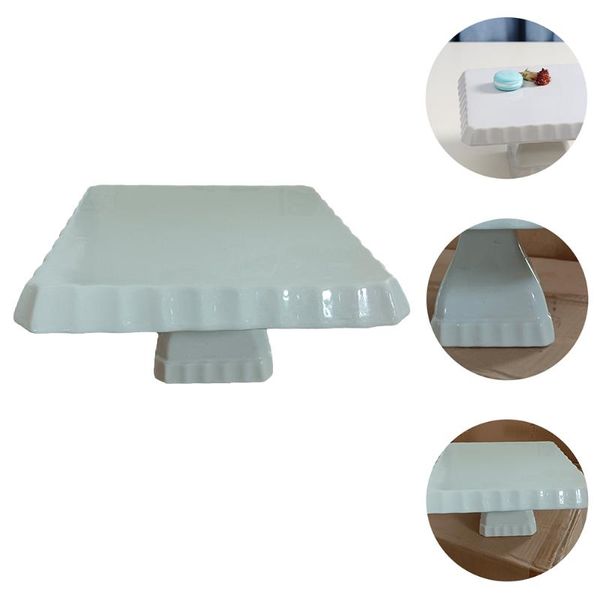 

kitchen storage & organization 1pc premium porcelain square tray simple fruit candy