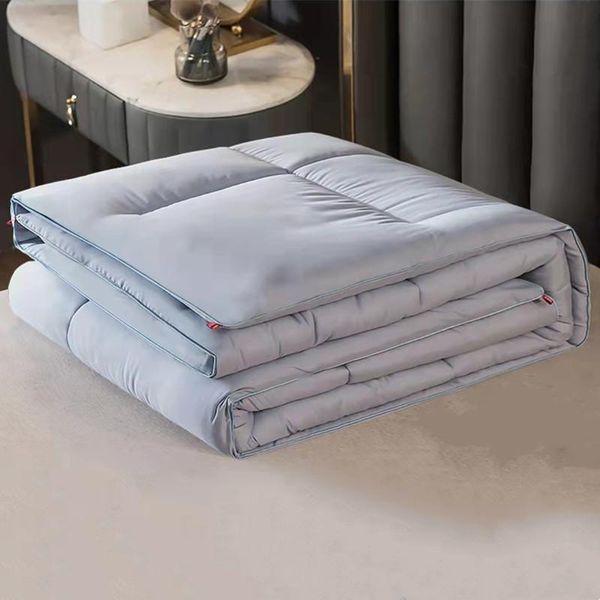 

comforters & sets skin washed cotton summer quilt solid color spring and autumn thin twin queen bedding