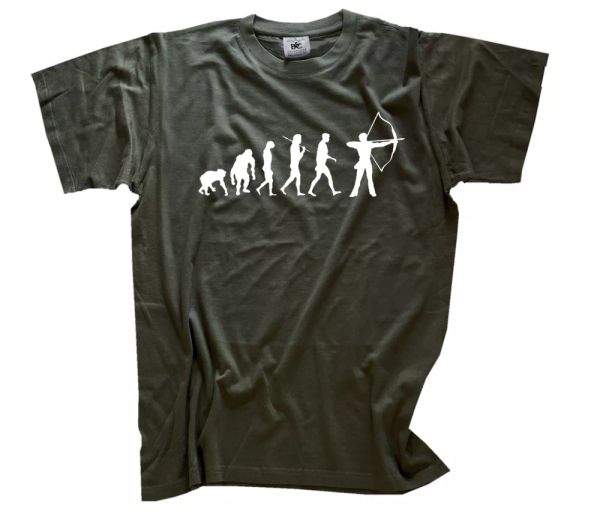 

standard edition bogenschÃ¼tze archery bow evolution t-shirt s-xxxl new, White;black