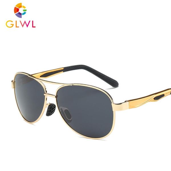 

sunglasses brand glasses for men designer boys driving eyeglasses polarized sun lenses golden frame pilot male shade fashion, White;black