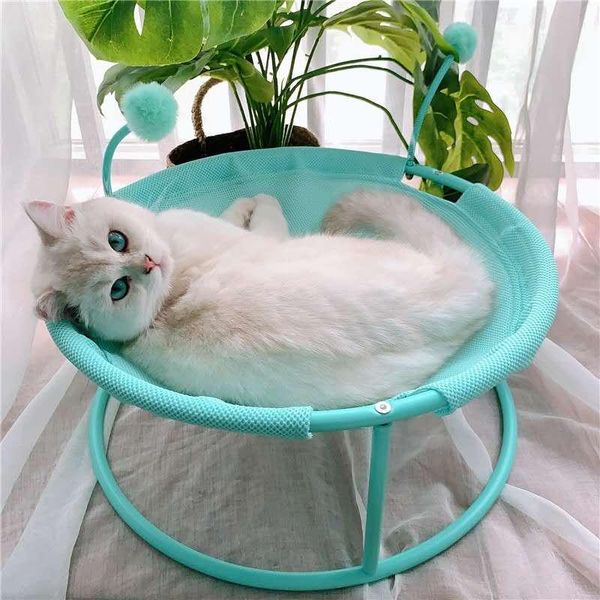 

cat beds & furniture litter for all seasons, removable and washable net celebrity nest shaker boss chair breathable hammock