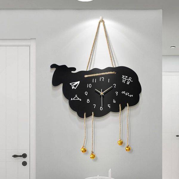 

wall clocks abstract clock wooden arabic design big size cute cartoon fashion creative household reloj pared living room