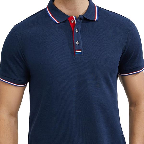 

men's polos man shirt mens casual embroidery cotton t men short sleeve, White;black