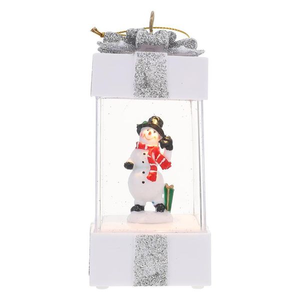 

party decoration night light snowman micro landscape christmas gift desktop