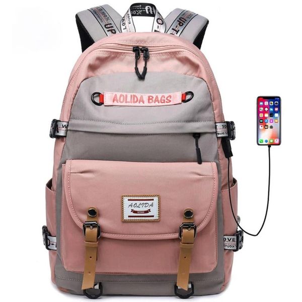 

fashion big size school bags for girls teenages korean style schoolbag backpack student lapbag youth girl gift