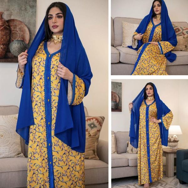 

abaya dubai turkey arabic hijab muslim fashion dress islam clothing long dresses abayas for women robe musulman de mode femme ethnic, Red