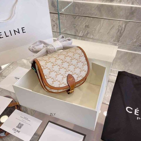 

lisa qiao xin's same sailin arc de triomphe saddle bag women's messenger bag 2021 new retro shoulder bag zly bags