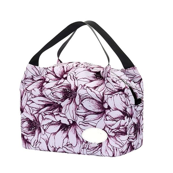 

neck ties foreign trade lunch bag handbag insulated picnic color, Blue;purple
