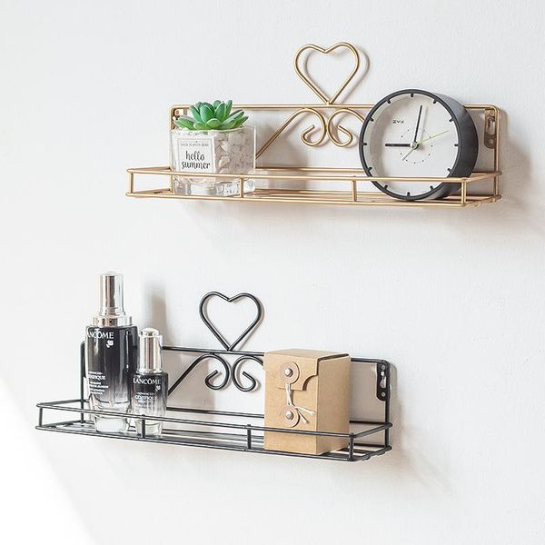 

homelily nordic style iron decorative shelves living room bedroom wall hanging decor home decoration accessories shelf other