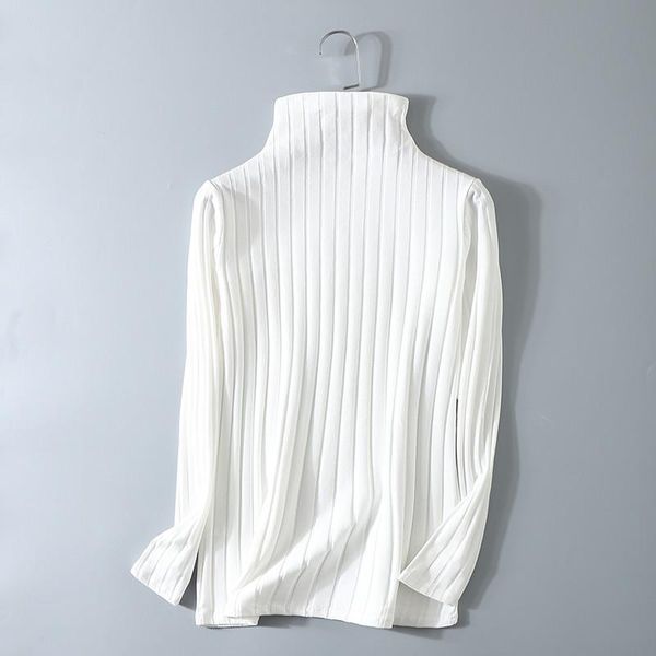 

women's t-shirt spring women turtleneck t shirt tees warm thick velvet t-shirts female long sleeve bottoming plus size 3xl ab1308, White