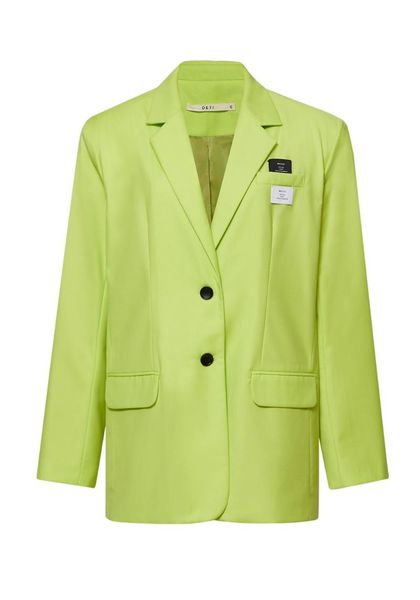 

women's suits & blazers long sleeve notched lapel button up blazer, White;black