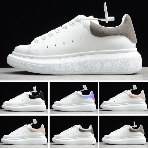 

2021 designer models men women shoes fashion leather reflective platform sports mens chaussures sneakers 36-45, Black;brown