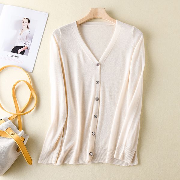 

women's jackets fine spring woman's cardigan loose with cleavage in v long sleeve coat, Black;brown