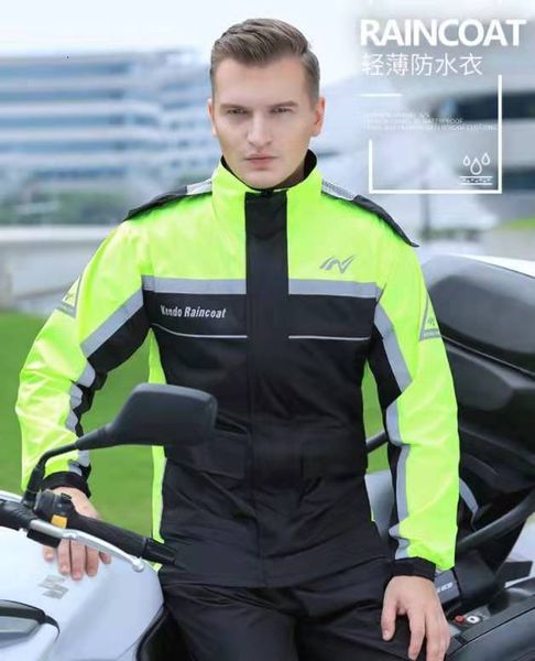 

raincoat split riding light coat motorcycle suit