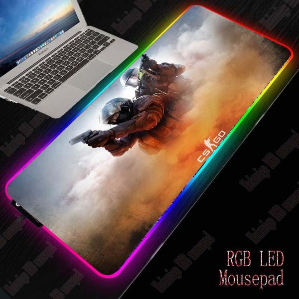 

mouse pads & wrist rests mairuige gaming pad rgb large gamer computer backlight mousepad with usb for desk keyboard led mice mat csgo