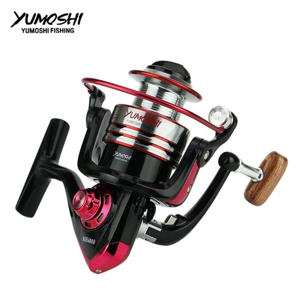 

yumoshi wheels gapless reel fishing full metal cnc rocker casting spinning wheel sea type rock lure reels mh baitcasting