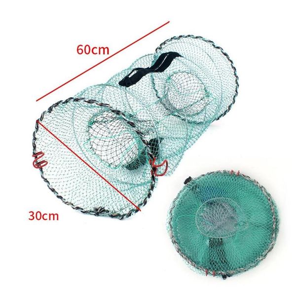 

fishing accessories automatic folding shrimp cage round spring encryption, special encryption net tools