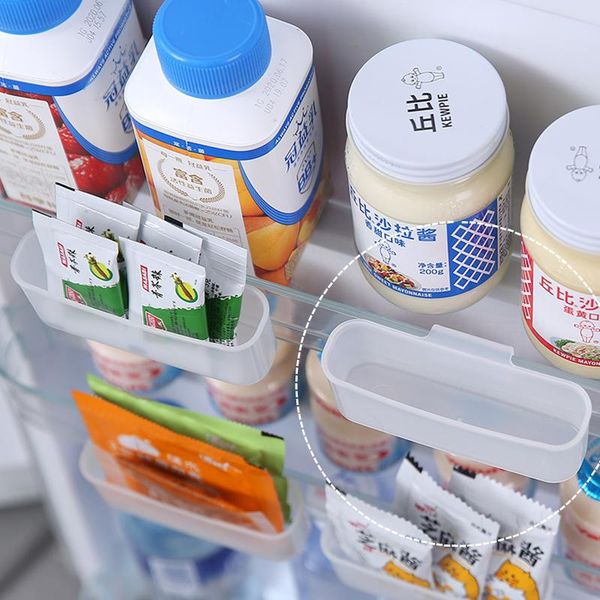 

storage bottles & jars practical pp box for seasoning bags refrigerator vinegar sauce bag hanging rack mini organizer kitchen gadgets
