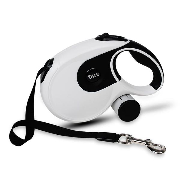 

dog collars & leashes 8m leash retractable premium durable automatic lead extending puppy walking leads rope belt for large dogs with poop b