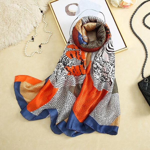 

four seasons travel decoration scarf printing color ladies beach sunscreen shawl scarves, Blue;gray