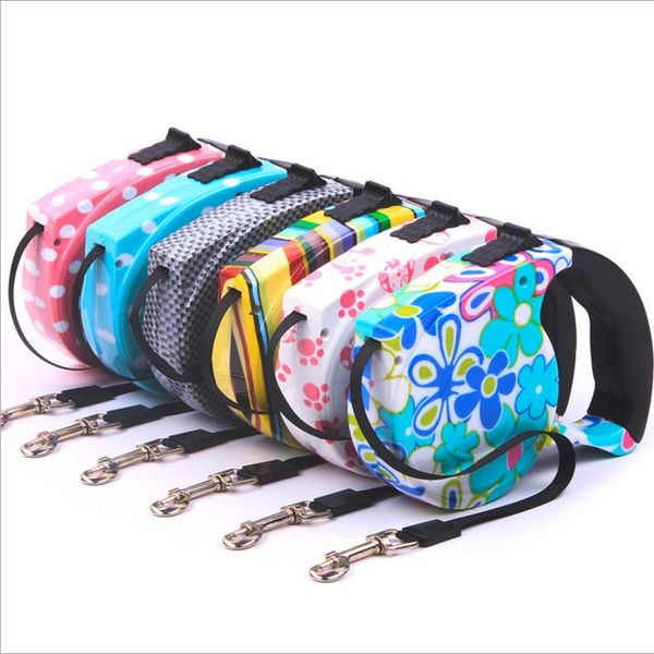 

dog collars & leashes pet supplies automatic retractable traction device rope chain